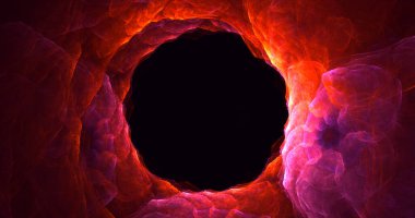 3B soyut yuvarlak ışık arkaplanı oluşturma