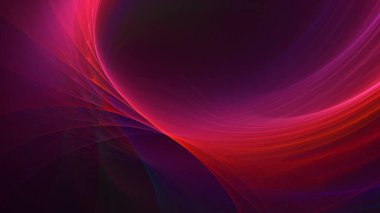 Soyut çok renkli fraktal ışık arkaplanı 3B görüntüleme