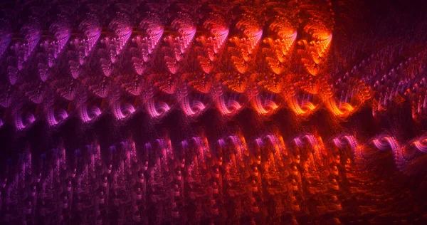 3B soyut renkli fraktal ışık arkaplanı oluşturma