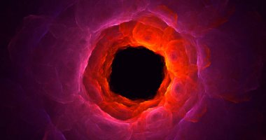 3B soyut yuvarlak ışık arkaplanı oluşturma