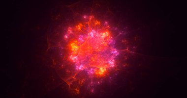 3B soyut yuvarlak ışık arkaplanı oluşturma