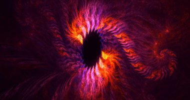 3B soyut yuvarlak ışık arkaplanı oluşturma