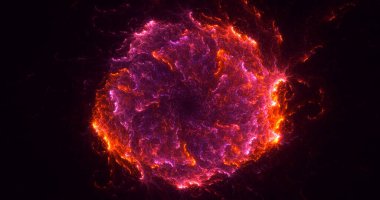 3B soyut yuvarlak ışık arkaplanı oluşturma