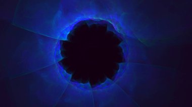 3B soyut renkli fraktal ışık arkaplanı oluşturma