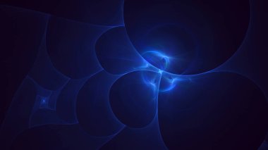 Soyut çok renkli fraktal ışık arkaplanı 3B görüntüleme