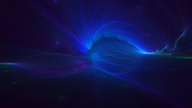 Soyut çok renkli fraktal ışık arkaplanı 3B görüntüleme