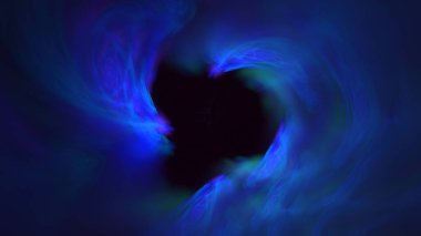 Soyut çok renkli fraktal ışık arkaplanı 3B görüntüleme