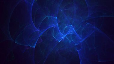 Soyut çok renkli fraktal ışık arkaplanı 3B görüntüleme