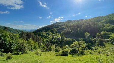Outdoor photography of biking in wild environment
