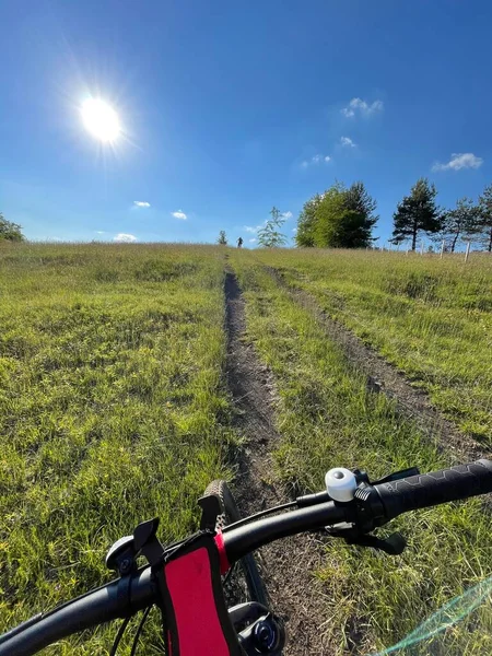 Outdoor Photography Biking Wild Environment — Zdjęcie stockowe