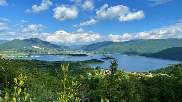 Prozor Rama Bosnia Herzegovina 2021 Landscape Photography Ramsko Lake One — Stockfoto