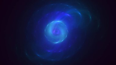 Soyut çok renkli fraktal ışık arkaplanı 3B görüntüleme