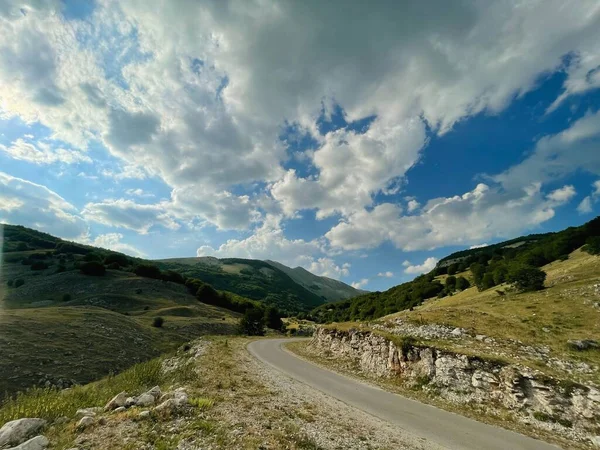 Sarajevo Bosnien Och Hercegovina 2021 Landskapsfotografering Naturskön Utsikt Över Berget — Stockfoto