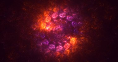 3B soyut yuvarlak ışık arkaplanı oluşturma