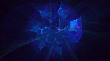 3B soyut yuvarlak ışık arkaplanı oluşturma