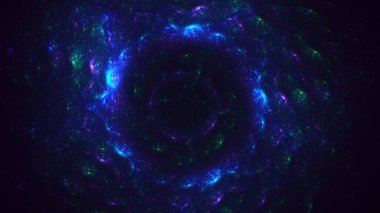 3B soyut yuvarlak ışık arkaplanı oluşturma