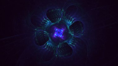 3B soyut yuvarlak ışık arkaplanı oluşturma