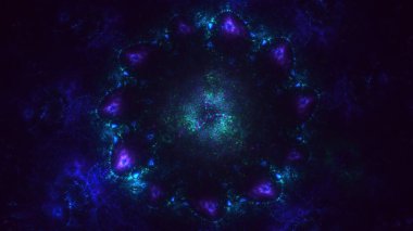 3B soyut yuvarlak ışık arkaplanı oluşturma