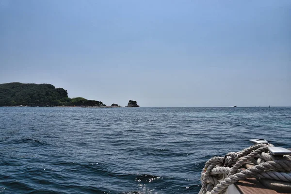 ブドヴァ モンテネグロ 2021 モンテネグロの旅行先 ブドヴァ市の近くの島 — ストック写真