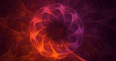 3B soyut yuvarlak ışık arkaplanı oluşturma