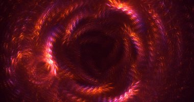 3B soyut yuvarlak ışık arkaplanı oluşturma