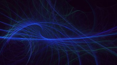 3B soyut renkli fraktal ışık arkaplanı oluşturma