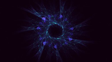 3B soyut yuvarlak ışık arkaplanı oluşturma