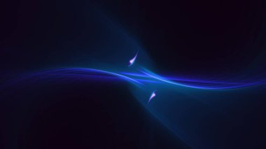 Soyut çok renkli fraktal ışık arkaplanı 3B görüntüleme