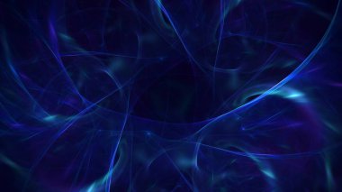 Soyut çok renkli fraktal ışık arkaplanı 3B görüntüleme