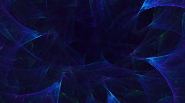 Soyut çok renkli fraktal ışık arkaplanı 3B görüntüleme