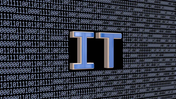 Bilgi ve İnternet Teknolojisi konsepti - 3D illüstrasyon