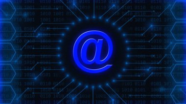 Bal peteği elemanları - Bilgi teknolojisi konsepti - 3D İllüstrasyon