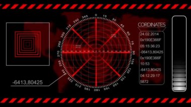 Sci fi radar animasyon