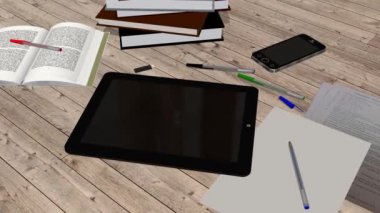Tablet Pc Pad yeşil ekran reklam sunum 2