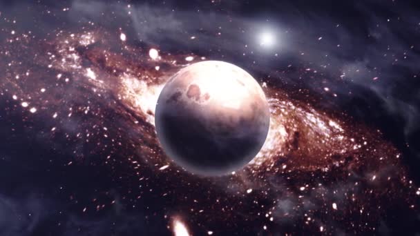 Scène spatiale - backgroundvideo 