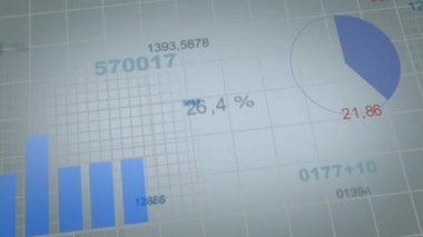 Büyüyen grafik animasyon yanı sıra siyah Bg