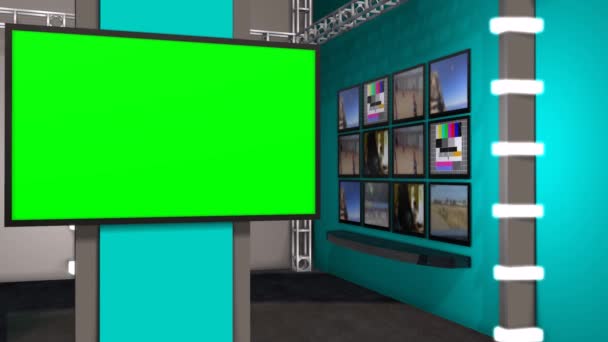 News Studio Room Stock Video Footage By C Bestgreenscreen