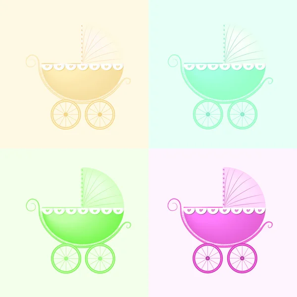 Arka plan bebek arabasından.