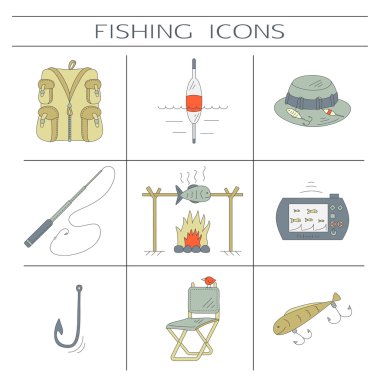 Download Fishing Vest Symbol Free Vector Eps Cdr Ai Svg Vector Illustration Graphic Art