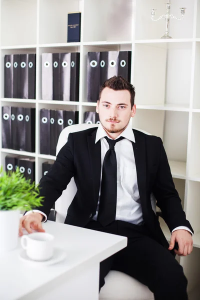 Business man in the office — Stock Photo, Image