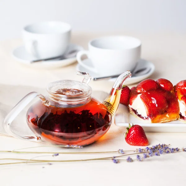 Pastries for tea — Stock Photo, Image