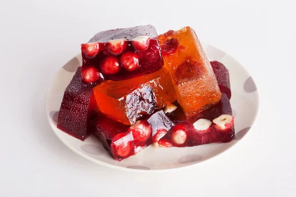 Candied fruit jelly — Stock Photo, Image