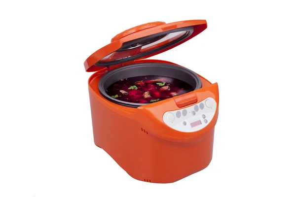 MULTICOOKER borsch — Stockfoto