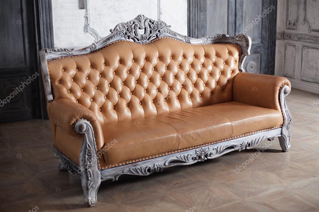 Luxury Leather Sofa Style Borokko In A, Elegant Leather Sofa Bed