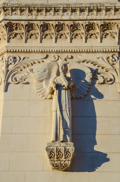 Details of La Basilique Notre Dame de Fourviere in Lyon, france — Stock Photo, Image