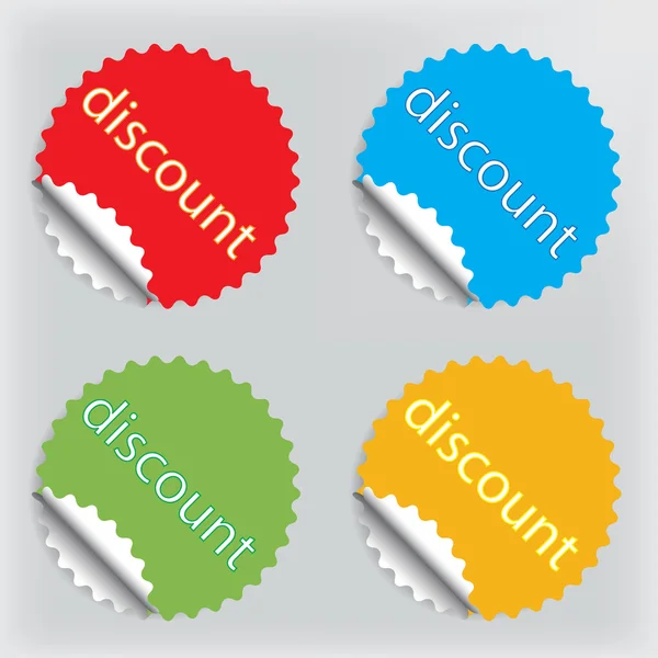 Discount light color — Stock Vector