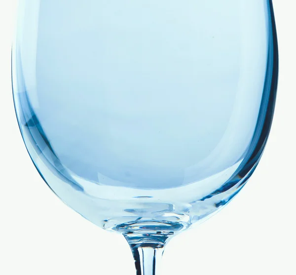 Leeg wijnglas. geïsoleerd op een witte achtergrond — Stockfoto