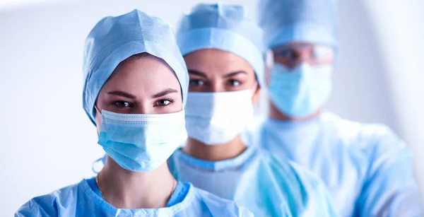 Team surgeon at work in operating room — Stock Photo, Image