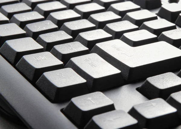 Toetsenbord van een notebookcomputer. — Stockfoto