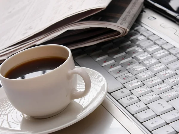 hoş kokulu kahve sabah kağıt üzerinde